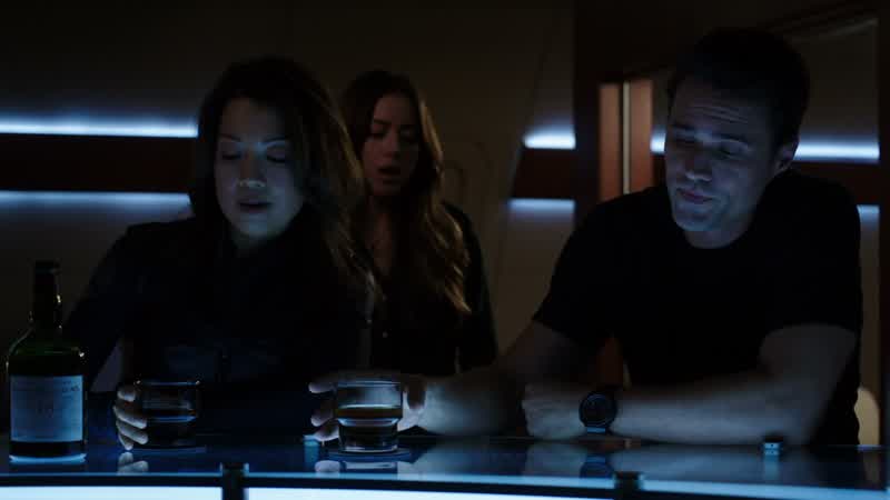 So I'm going to Coulson's office now