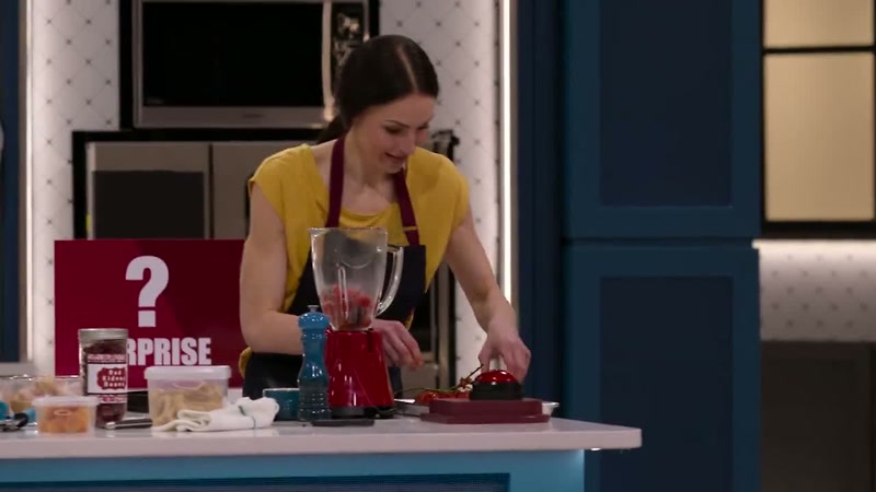 So I'm just going to toss my cherry tomatoes in this blender