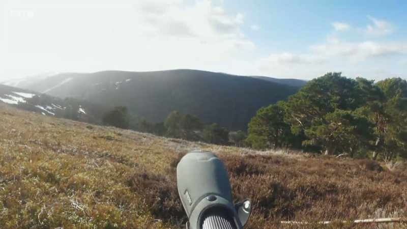 So, I'm scanning the high ridge line there