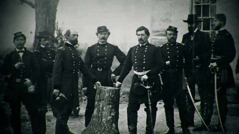 So in 1861, George B. McClellan is a 34 year old