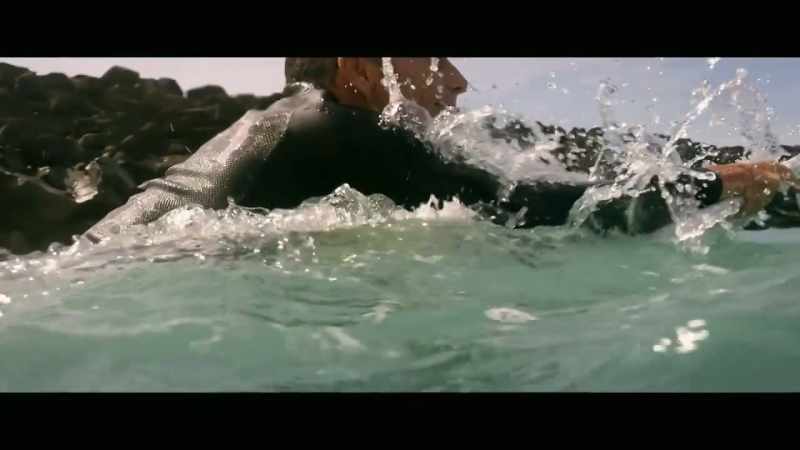 So in essence, that surfboard took me into the ocean