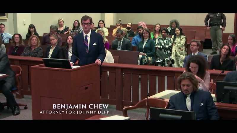 So, we introduced the jury to his sister