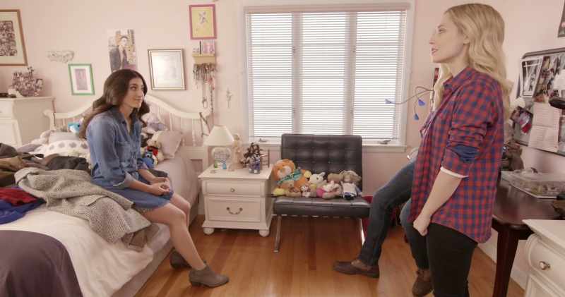 So, this is your bedroom? - This is it
