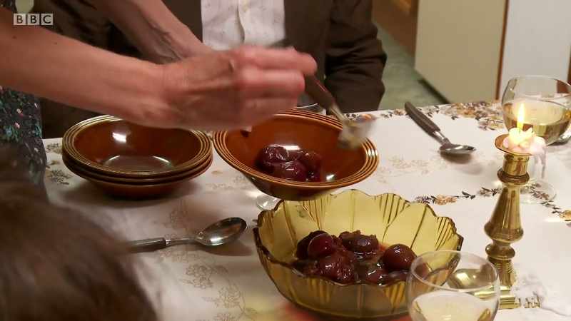 So it was a sort of uncomfortable dinner party