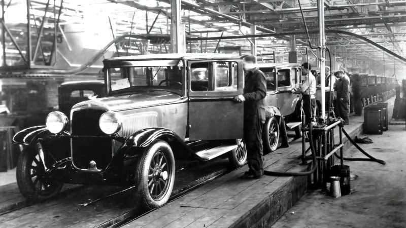 So it was meant to rival Ford from the beginning
