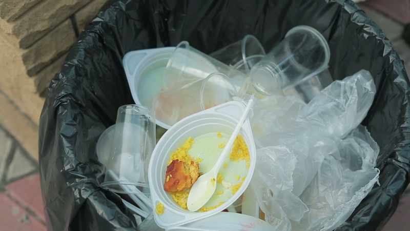 So if it's food soiled, that food soil