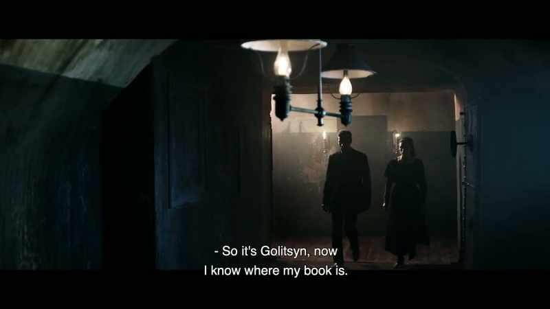 So it's Golitsyn, now I know where my book is