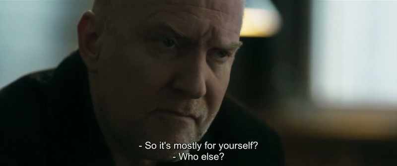 So it's mostly for yourself? - Who else?