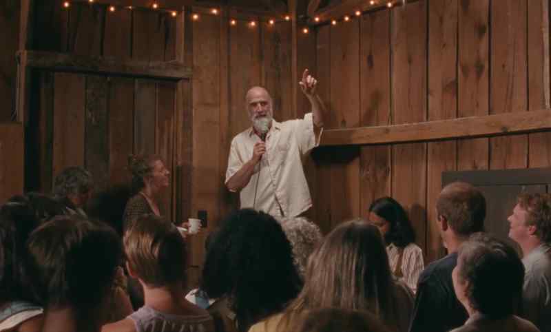 So, it's on the picnic table on your way out