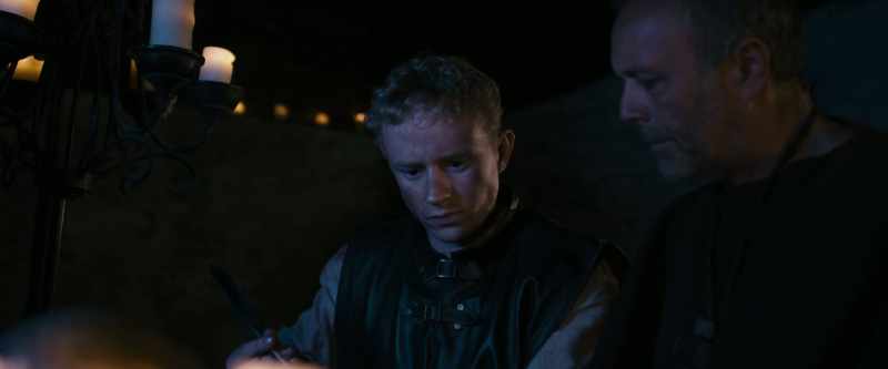 So it's quite dark down there, so a torch for you