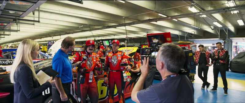 So I've got this racing suit and I've got my helmet right here