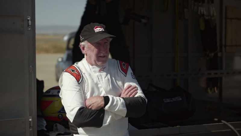 So-- and I've never driven a two pedal car on a racetrack
