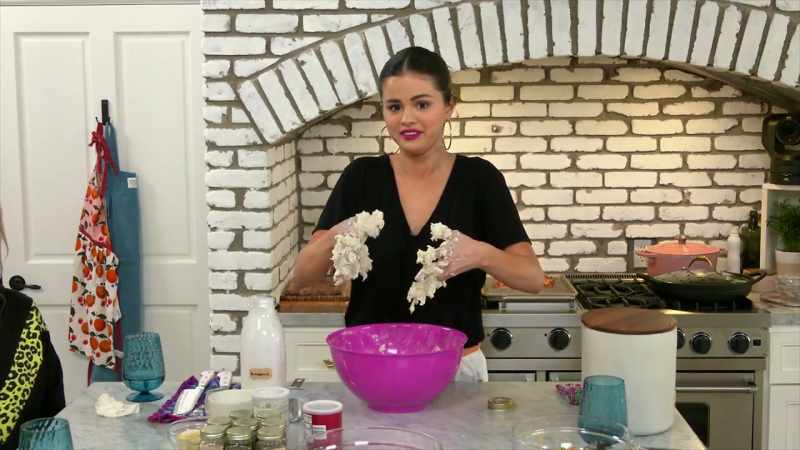 So just, like, sprinkle some flour