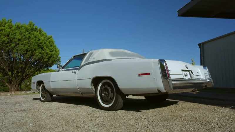 So, we just picked up Matt's dad's '77 Cadillac Eldorado