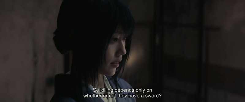 So killing depends only on whether or not they have a sword?