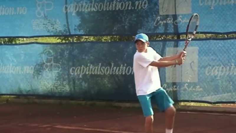 So, you know, when he started to play, he kind of wanted to imitate Rafa