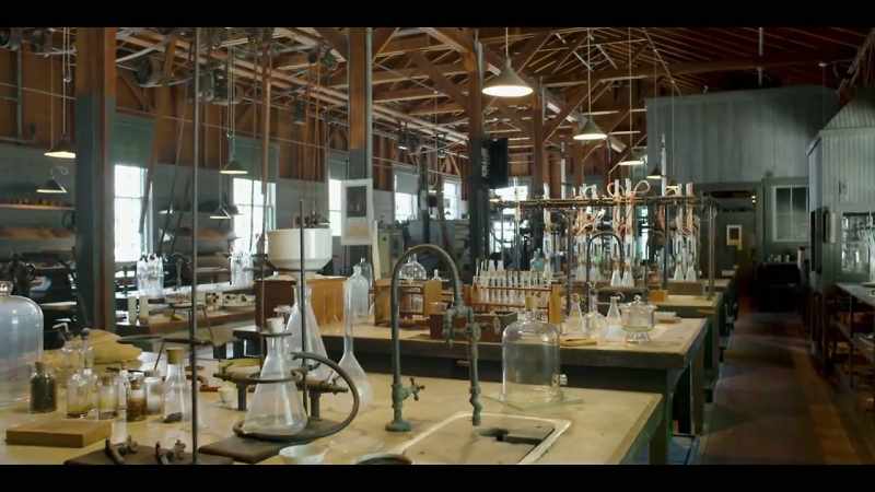 So this lab was used by Thomas Edison
