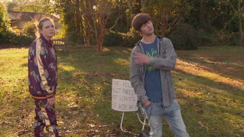 So let's get our hip-hop on. - Oh, yeah!