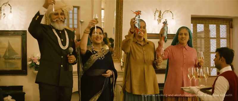 So let's raise a toast to the ladies