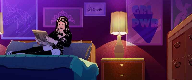 So she made a secret plan to abscond with Ben to Mexico