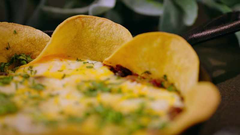 So we made Indo-Mexican spicy eggs