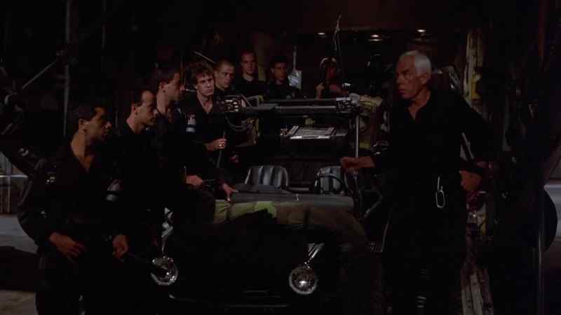 So you men stay with the equipment