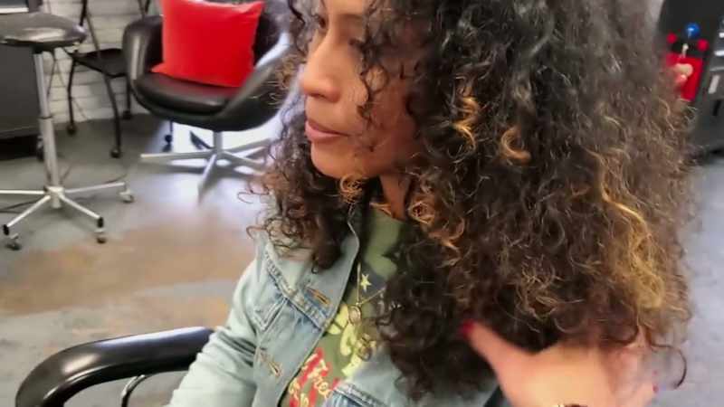 So Mia was impacted by the DevaCurl products