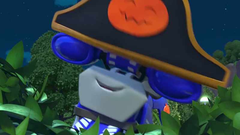 So much candy! - Shh!
