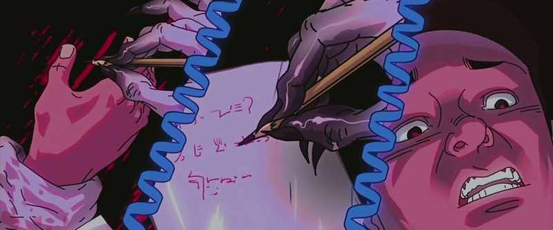So he mumbles that he can provide the code