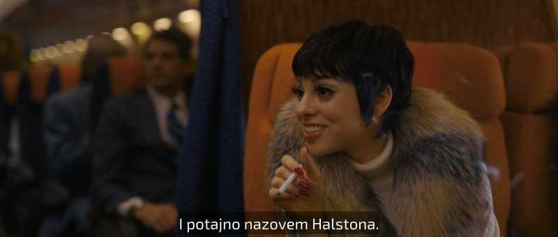 So, on the sly, I call Halston