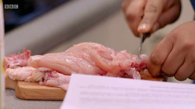 So our cooks have started to prep their chicken with varying degrees