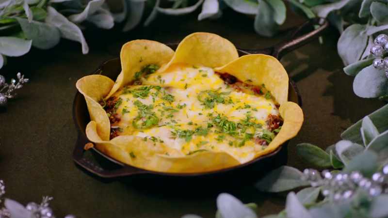 So our savory main dish is a fusion