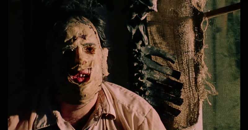 So putting a mask on Leatherface