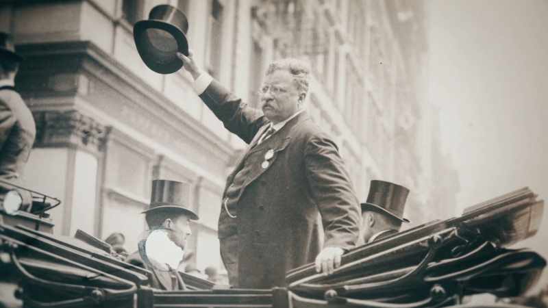 So as Roosevelt is touring the country