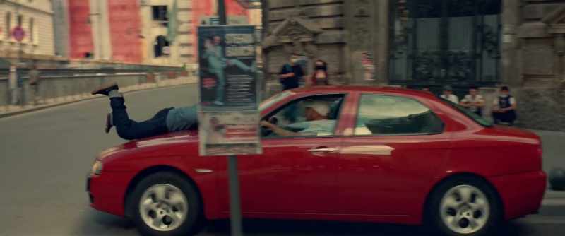 So run me over! - Fuck off, asshole!