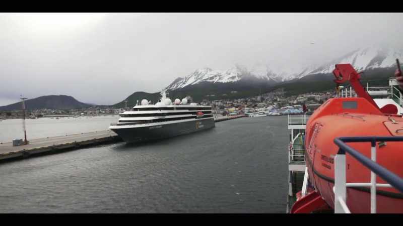 So we sailed off from Oshuaia