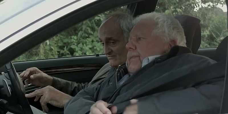 So he says to her: 