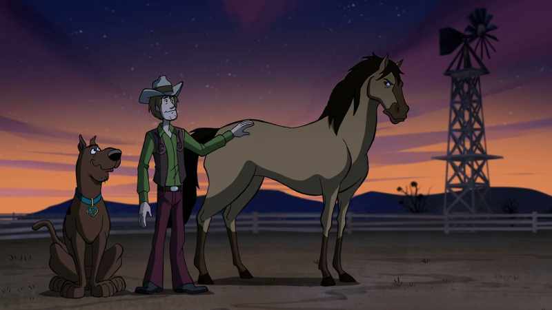 So, Scoob, you can talk to horses?