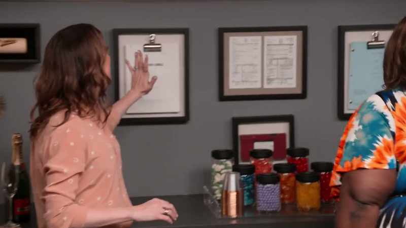 So, your scripts, and then your Parks and Rec call sheets