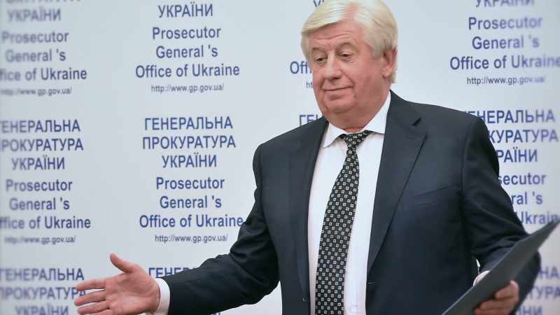 So for Shokin to then bring it up again