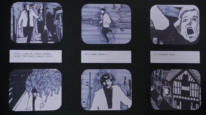 So shot for shot, it's A Hard Day's Night