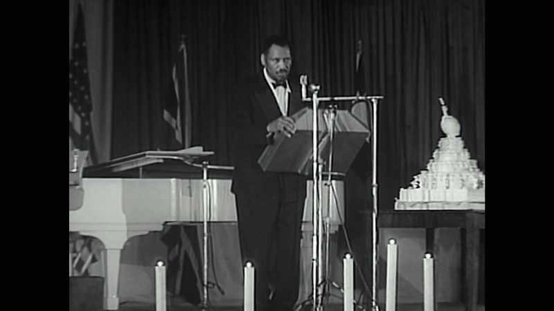 So for Sidney, he saw how Paul Robeson was disrespected