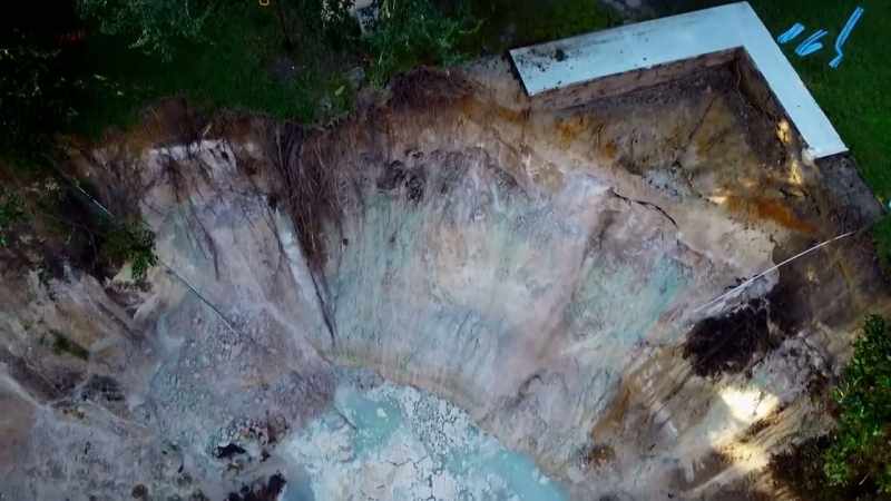 So, sinkholes become ever more common
