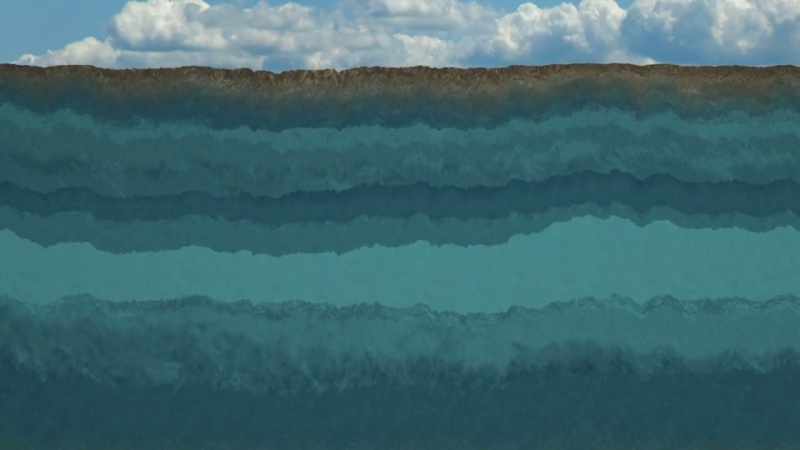 So soil, which is a solid, loses those characteristics