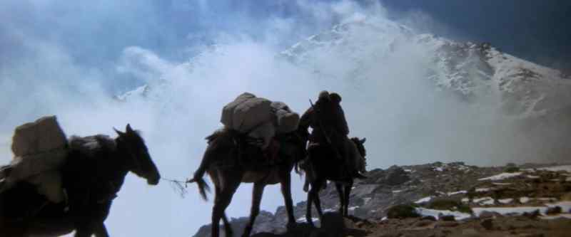 So we starts forward, into those bitter cold mountainous parts…