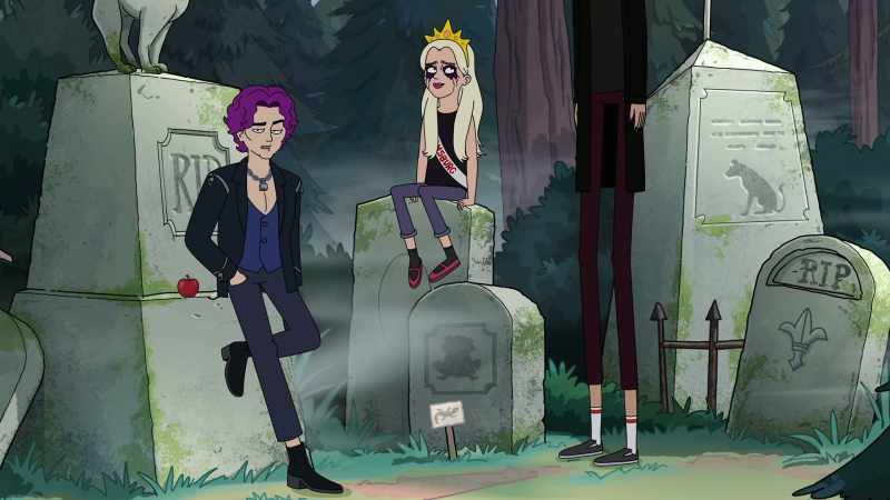 So tall we could never, like, actually hear her backstory