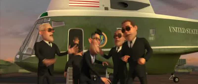 So that's how you want to play it Eat lead alien robotEvidently they eat lead Get him on the chopperI'm brave I'm a brave president