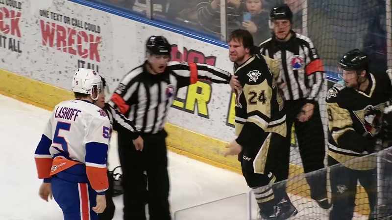 So the breakdown in hockey that leads to an enforcer