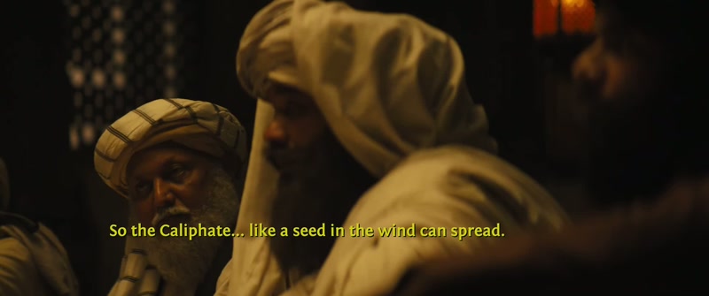 So the Caliphate... like a seed in the wind can spread