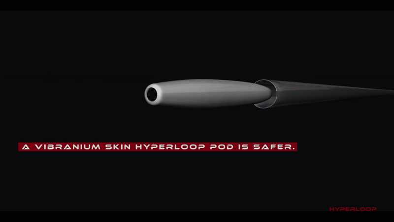 So, the capsule levitates